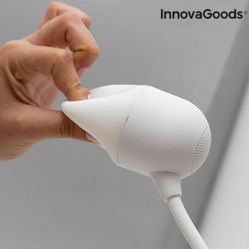 HvidLEDlampemedhjtalerogtrdlsoplader-01