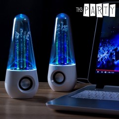 Hvid dancing Water Speakers